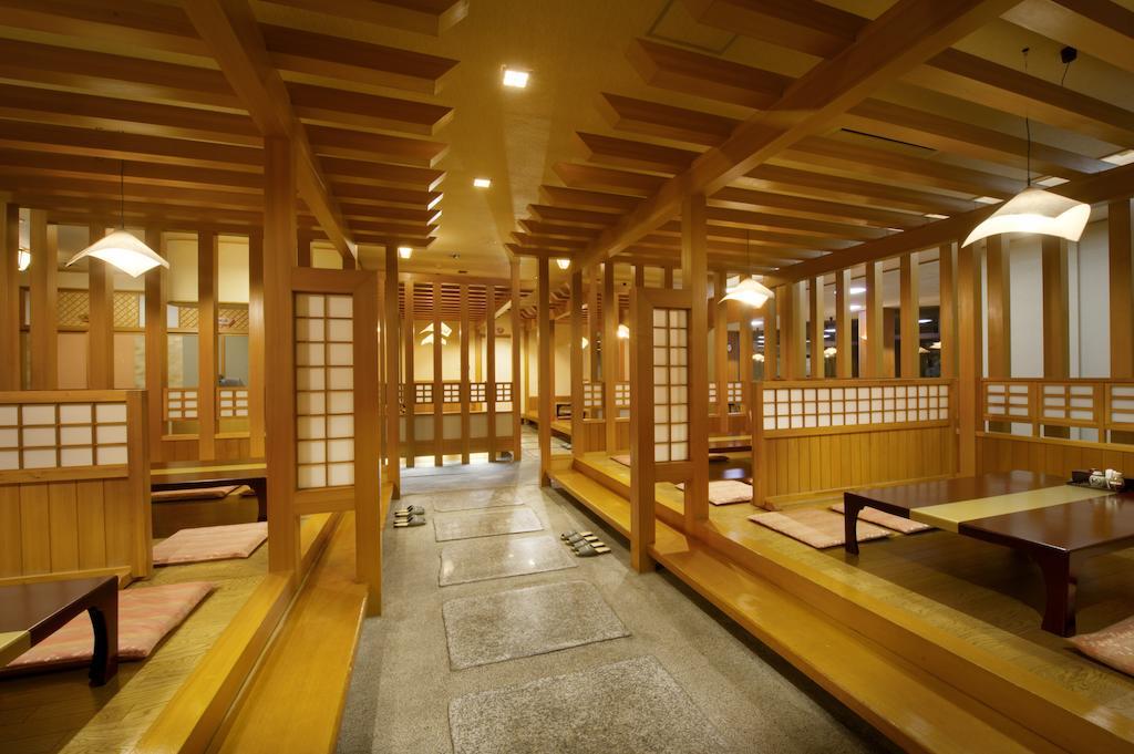 Отель Akita Onsen Plaza Экстерьер фото